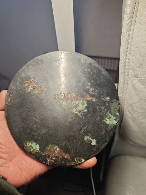 古玩銅器銅鏡 海獸葡萄鏡 現代工藝品拍賣，當前價格600元