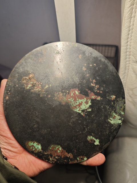古玩銅器銅鏡 海獸葡萄鏡 現代工藝品拍賣，當前價格600元
