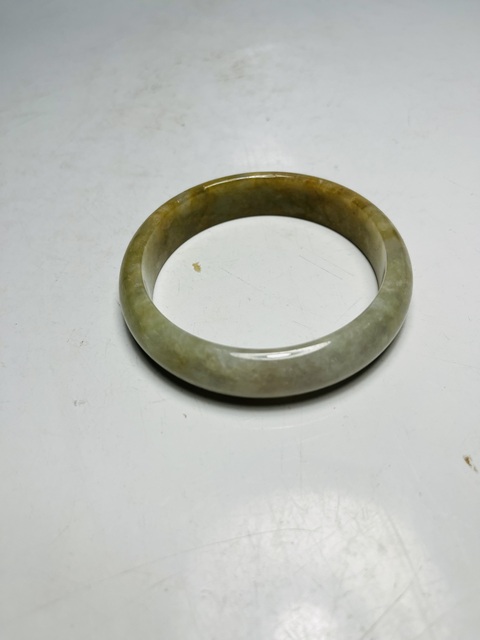 古玩雜項翡翠手鐲拍賣,當前價格299元