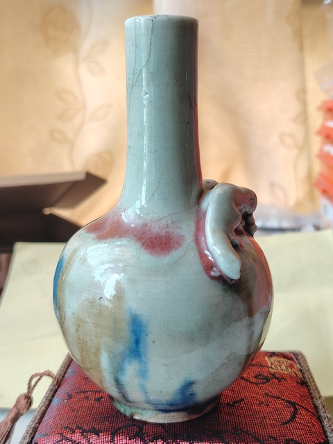 古玩陶瓷三陽開泰品種天球瓶拍賣,當(dāng)前價(jià)格6666元