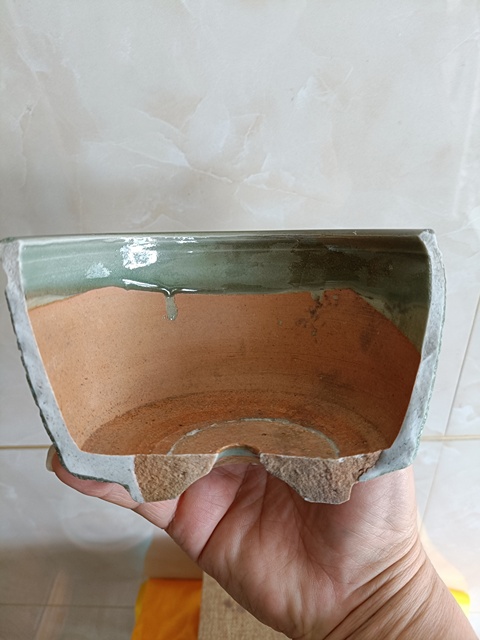 古玩陶瓷精品南宋龍泉梅子青釉吊腳爐拍賣，當(dāng)前價(jià)格598元