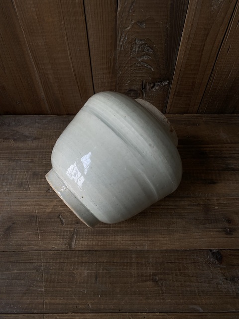 古玩陶瓷青釉茶葉罐拍賣，當前價格380元