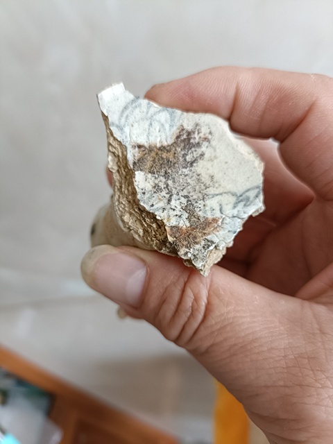 古玩陶瓷元青花高足標(biāo)本加元青花瓷片拍賣,當(dāng)前價格299元