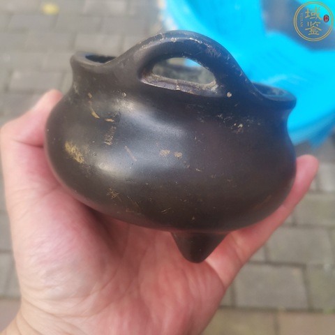 古玩銅器銅爐真品鑒賞圖