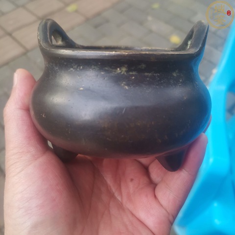 古玩銅器銅爐真品鑒賞圖