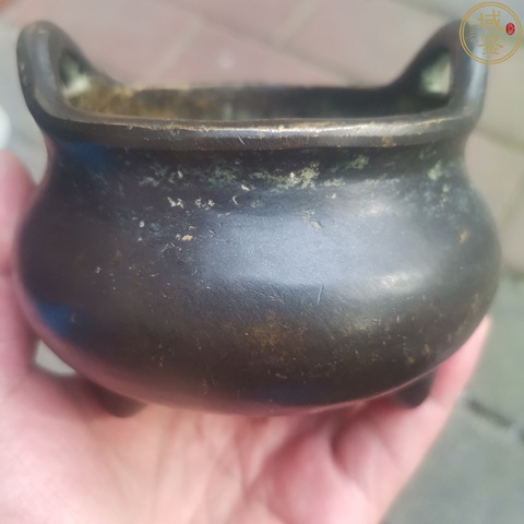 古玩銅器銅爐真品鑒賞圖