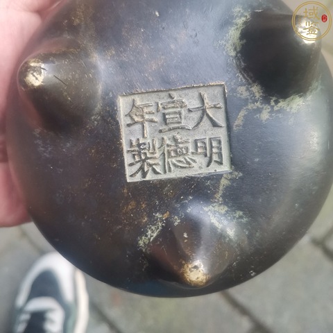 古玩銅器銅爐真品鑒賞圖
