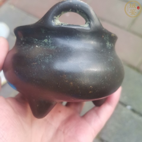 古玩銅器銅爐真品鑒賞圖