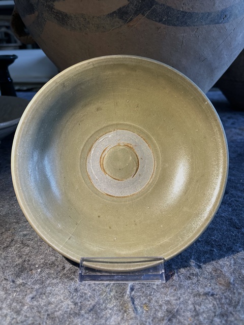 古玩陶瓷龍泉青瓷蓮瓣碗真品鑒賞圖