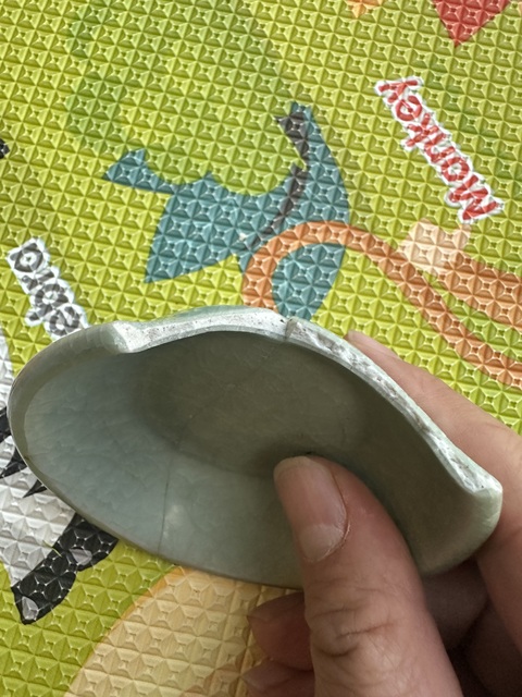 古玩陶瓷龍泉青瓷洗真品鑒賞圖
