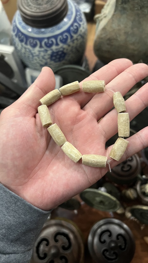 古玩玉器戰國玉珠串拍賣，當前價格555元