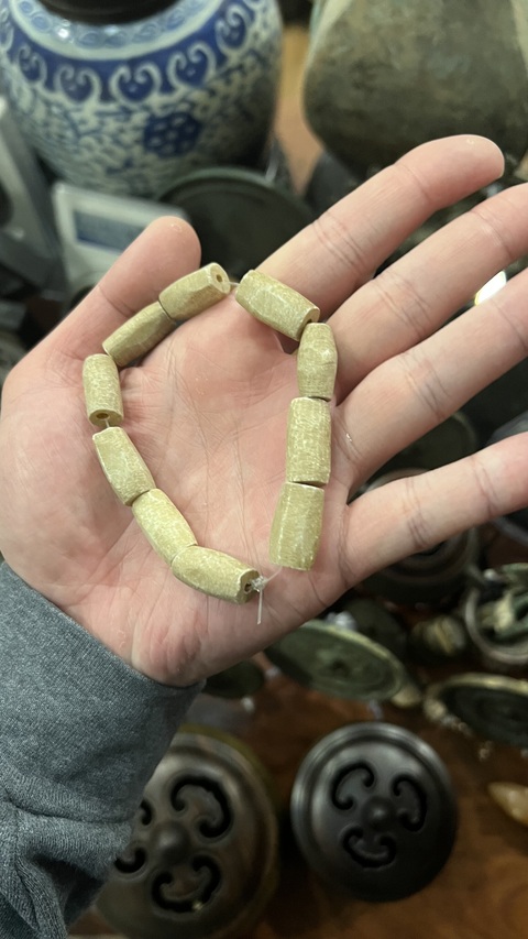 古玩玉器戰國玉珠串拍賣，當前價格555元