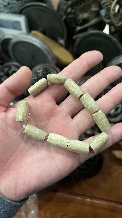 古玩玉器戰國玉珠串拍賣，當前價格555元