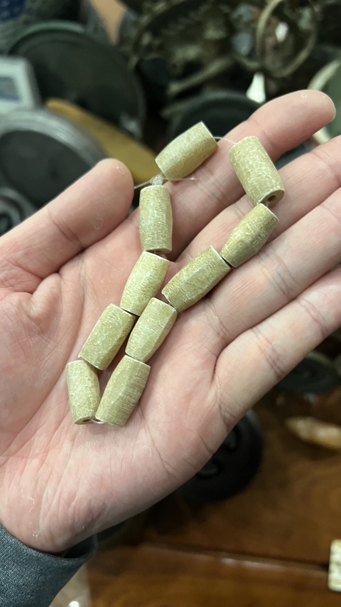 古玩玉器戰國玉珠串拍賣，當前價格555元