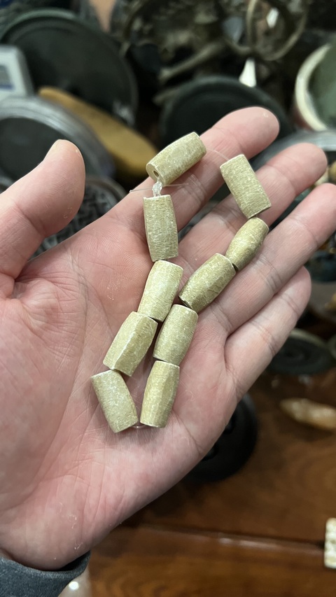 古玩玉器戰國玉珠串拍賣，當前價格555元