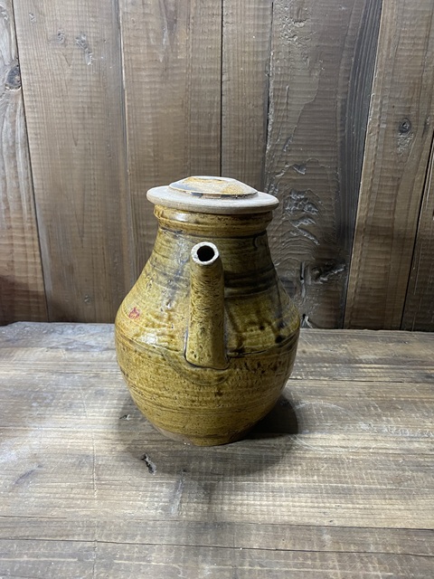 古玩陶瓷明末青釉執(zhí)壺拍賣，當(dāng)前價(jià)格580元