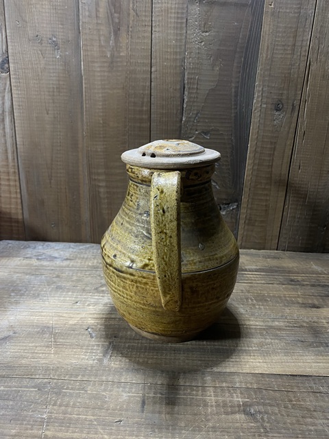 古玩陶瓷明末青釉執(zhí)壺拍賣，當(dāng)前價(jià)格580元
