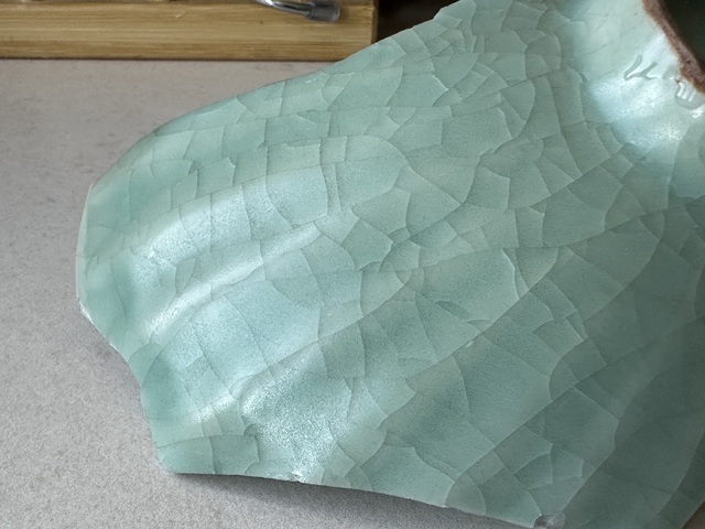 古玩陶瓷龍泉青瓷標(biāo)本真品鑒賞圖