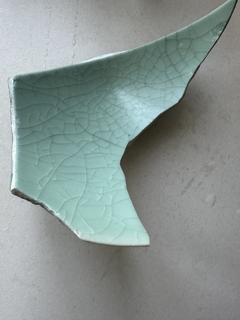 古玩陶瓷龍泉青瓷標(biāo)本真品鑒賞圖