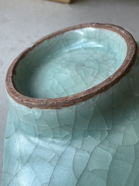 古玩陶瓷龍泉青瓷標(biāo)本真品鑒賞圖