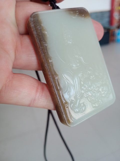 古玩玉器觀音牌子拍賣,當(dāng)前價(jià)格1280元