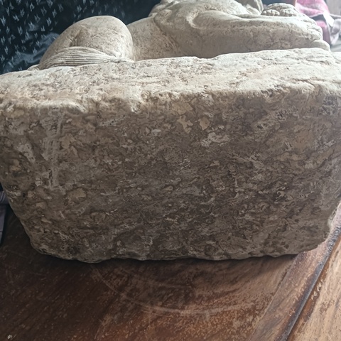 古玩雜項(xiàng)青石獅子真品鑒賞圖