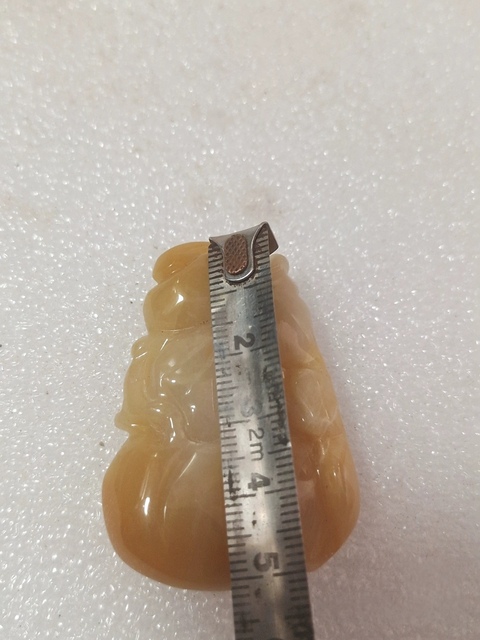 古玩玉器清帶翡翠雕件真品鑒賞圖
