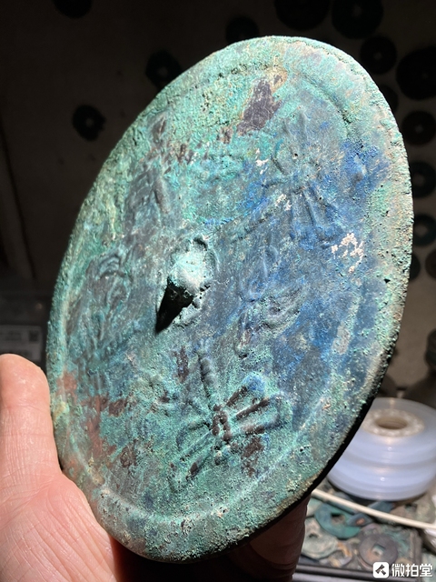 古玩銅器銅鏡拍賣，當前價格9966元