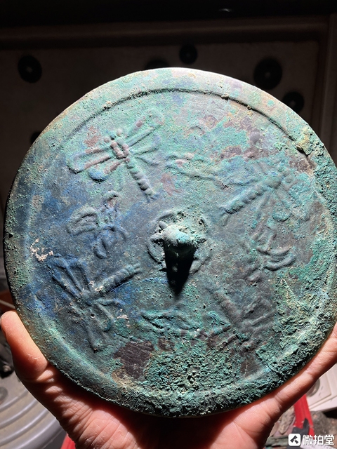 古玩銅器銅鏡拍賣，當前價格9966元