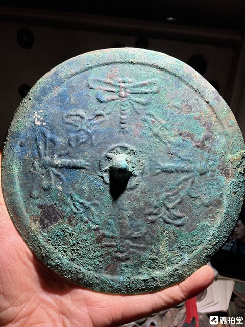 古玩銅器銅鏡拍賣，當前價格9966元