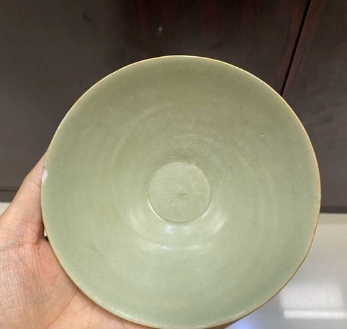 古玩陶瓷耀州窯青花碗真品鑒賞圖