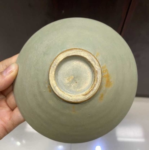 古玩陶瓷耀州窯青花碗真品鑒賞圖
