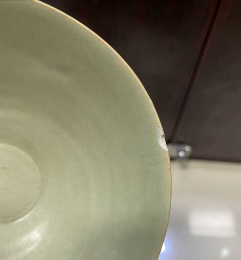 古玩陶瓷耀州窯青花碗真品鑒賞圖
