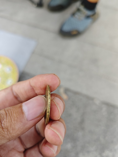 古玩錢幣康熙通寶羅漢錢真品鑒賞圖