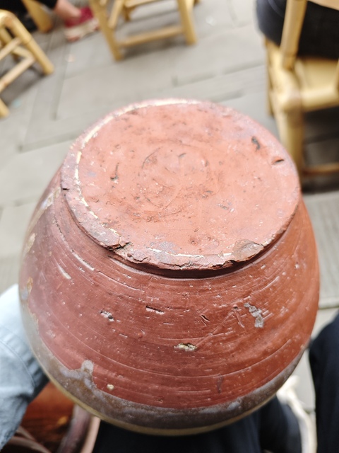 古玩陶瓷黃釉萬年罐拍賣,當前價格1500元