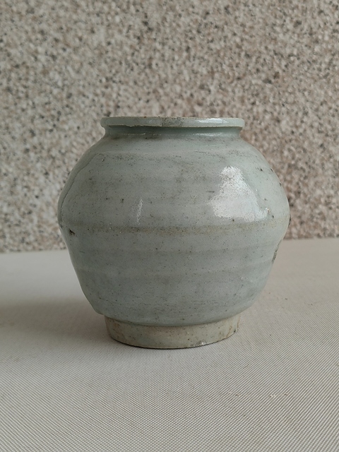 古玩陶瓷白釉罐真品鑒賞圖