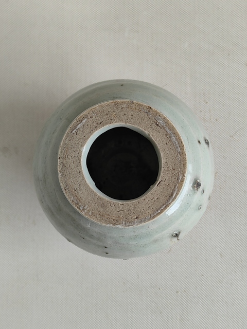 古玩陶瓷白釉罐真品鑒賞圖