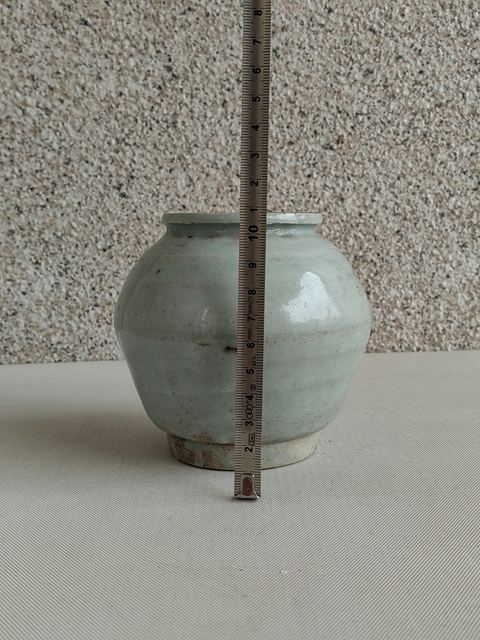 古玩陶瓷白釉罐真品鑒賞圖
