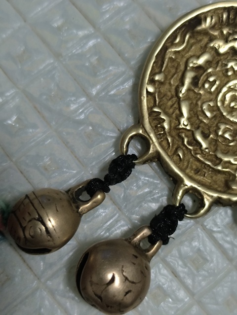 古玩銅器九宮八卦牌真品鑒賞圖