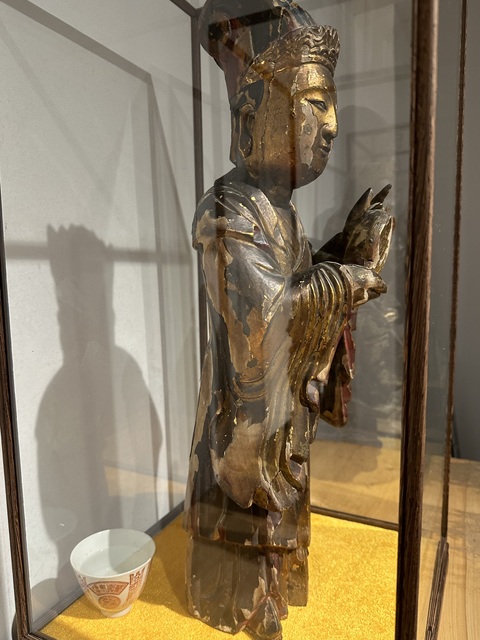 古玩雜項漆木造像真品鑒賞圖