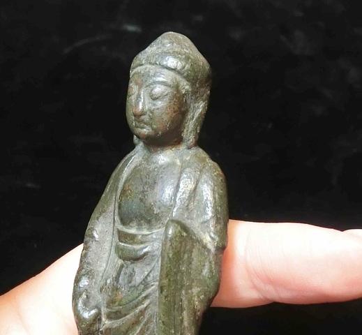 古玩銅器造像真品鑒賞圖
