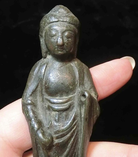 古玩銅器造像真品鑒賞圖