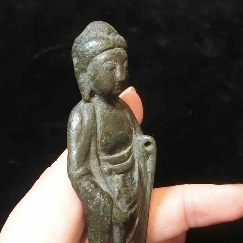 古玩銅器造像真品鑒賞圖