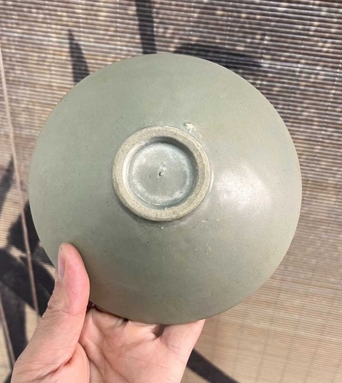 古玩陶瓷五代耀州窯青瓷盞真品鑒賞圖