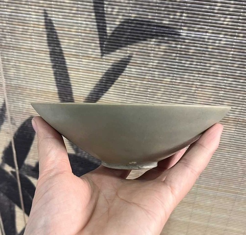 古玩陶瓷五代耀州窯青瓷盞真品鑒賞圖