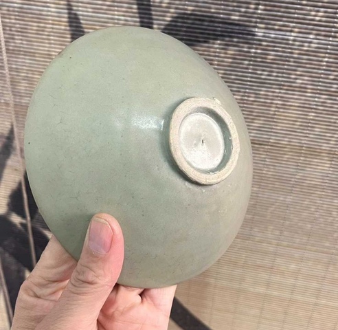 古玩陶瓷五代耀州窯青瓷盞真品鑒賞圖