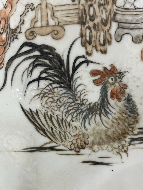 古玩字畫任煥章博古瓷板真品鑒賞圖