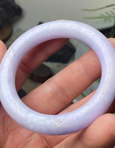 古玩玉器翡翠鐲子真品鑒賞圖