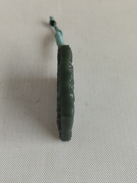 古玩玉器和田玉雕“龍鳳牌”拍賣,當前價格350元