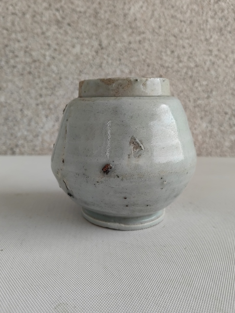 古玩陶瓷白釉罐拍賣,當前價格680元